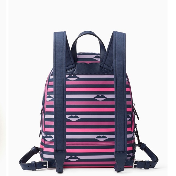 HP! 🎒👄 NWT KATE SPADE LIPS MEDIUM BACKPACK - Picture 4 of 11